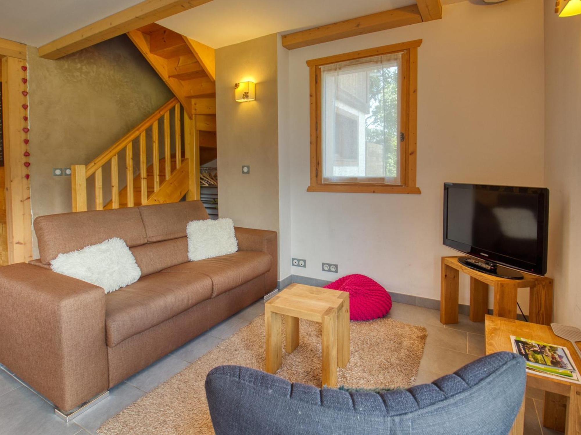 Duplex 2 Chambres Avec Grande Terrasse, Animaux Acceptes, A Samoens - Fr-1-642-77 Экстерьер фото