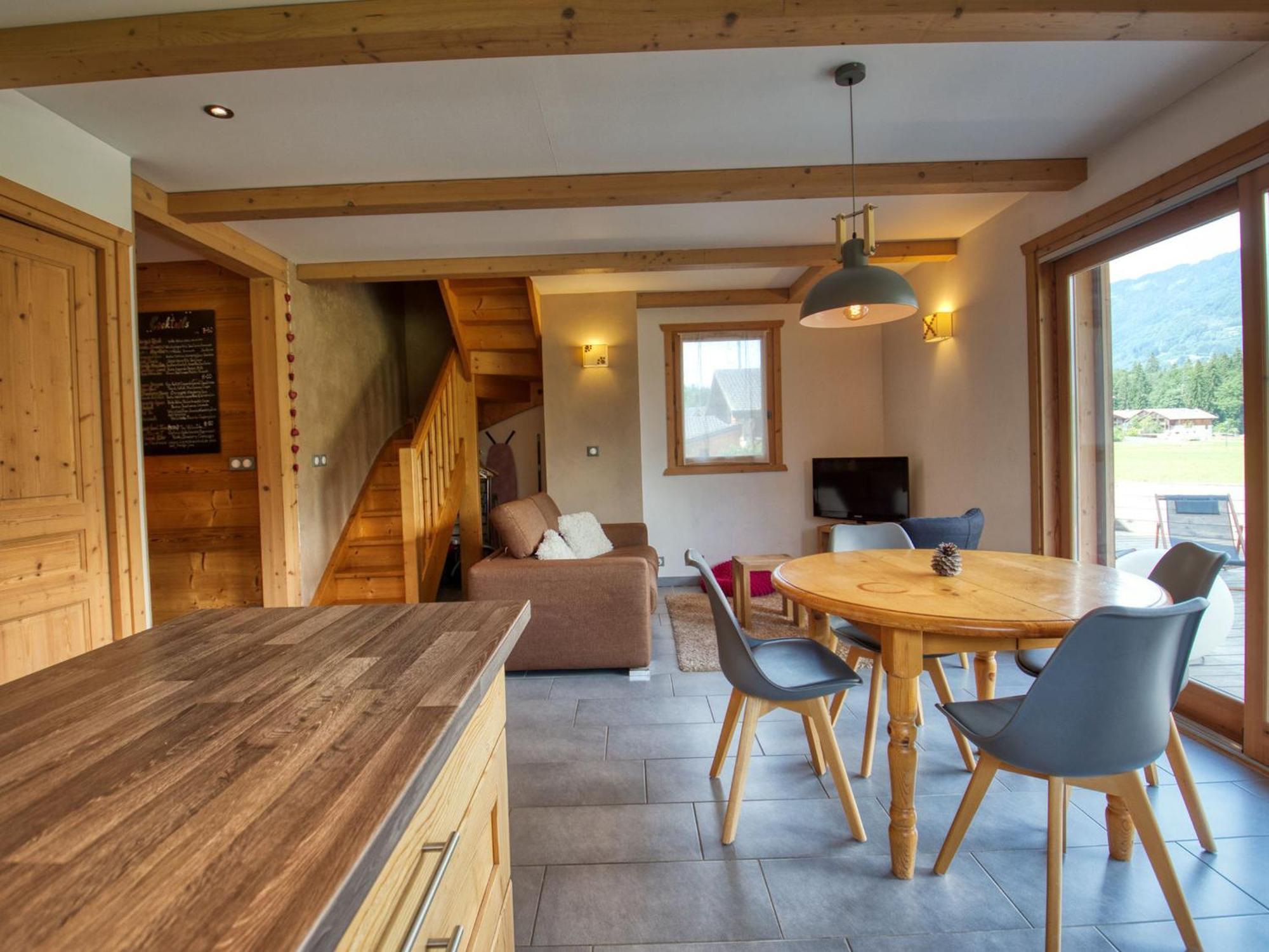 Duplex 2 Chambres Avec Grande Terrasse, Animaux Acceptes, A Samoens - Fr-1-642-77 Экстерьер фото
