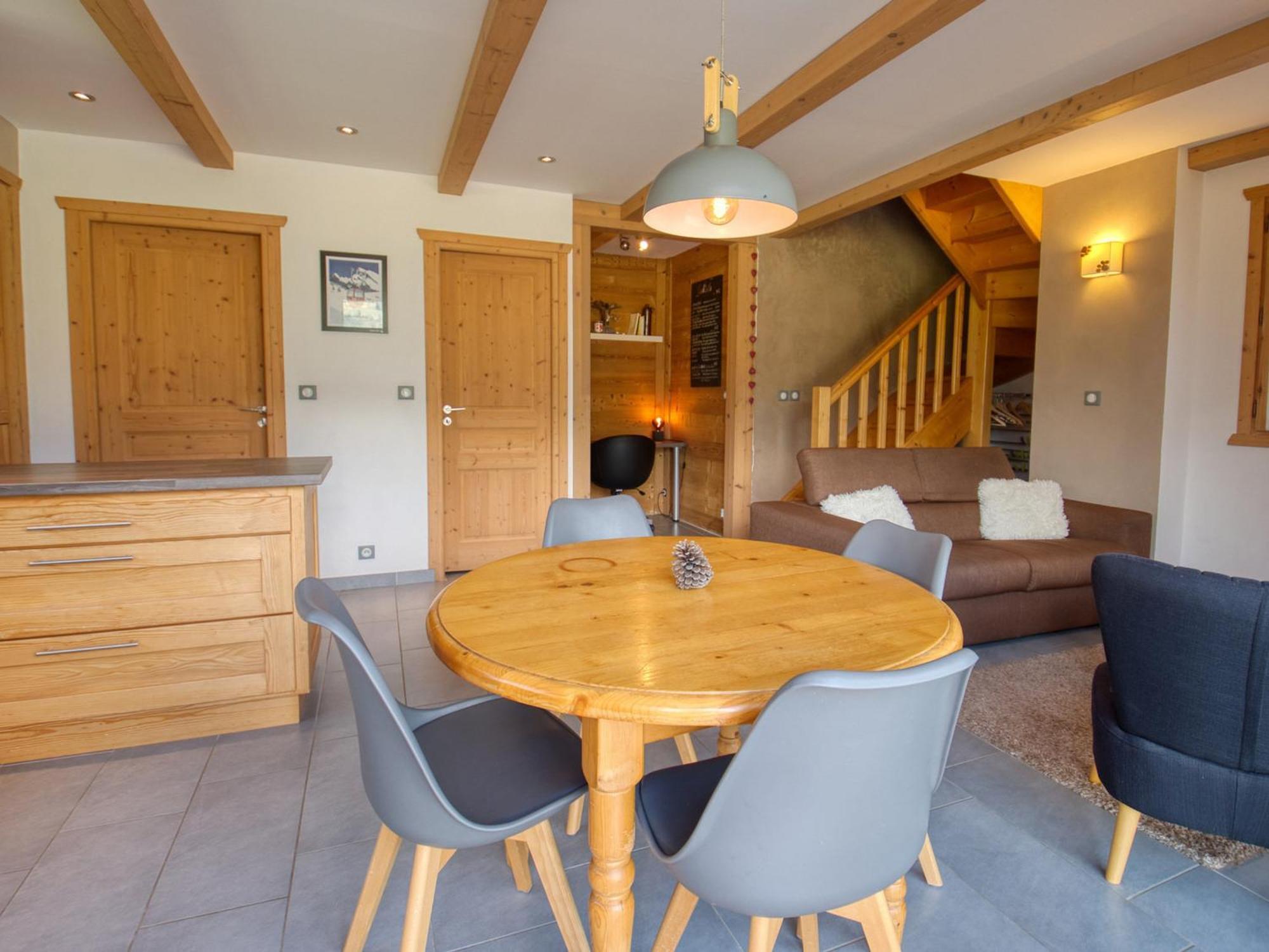 Duplex 2 Chambres Avec Grande Terrasse, Animaux Acceptes, A Samoens - Fr-1-642-77 Экстерьер фото