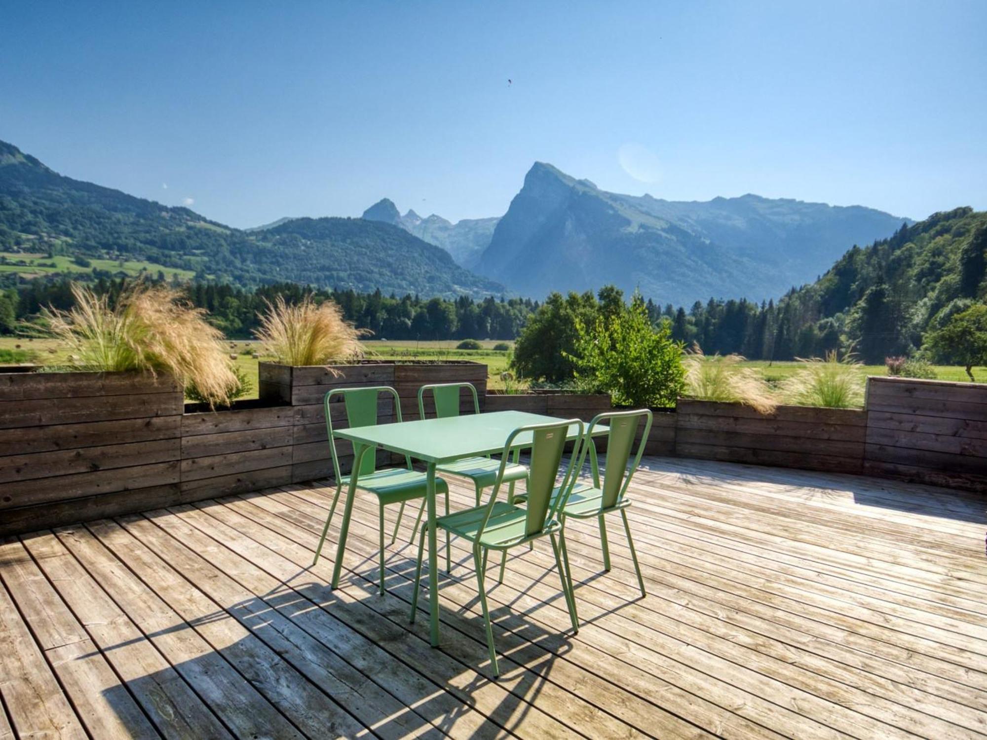 Duplex 2 Chambres Avec Grande Terrasse, Animaux Acceptes, A Samoens - Fr-1-642-77 Экстерьер фото