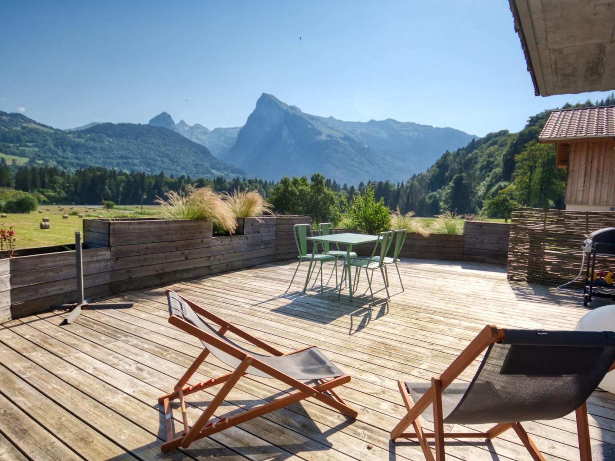 Duplex 2 Chambres Avec Grande Terrasse, Animaux Acceptes, A Samoens - Fr-1-642-77 Экстерьер фото